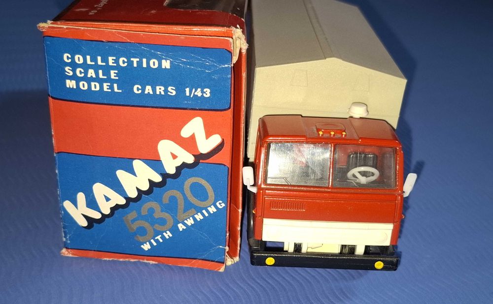 Руски съветски соц модел КАМАЗ 5320 1:43 СССР Made in USSR