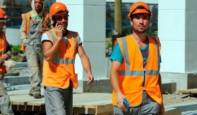 Узбеки строители