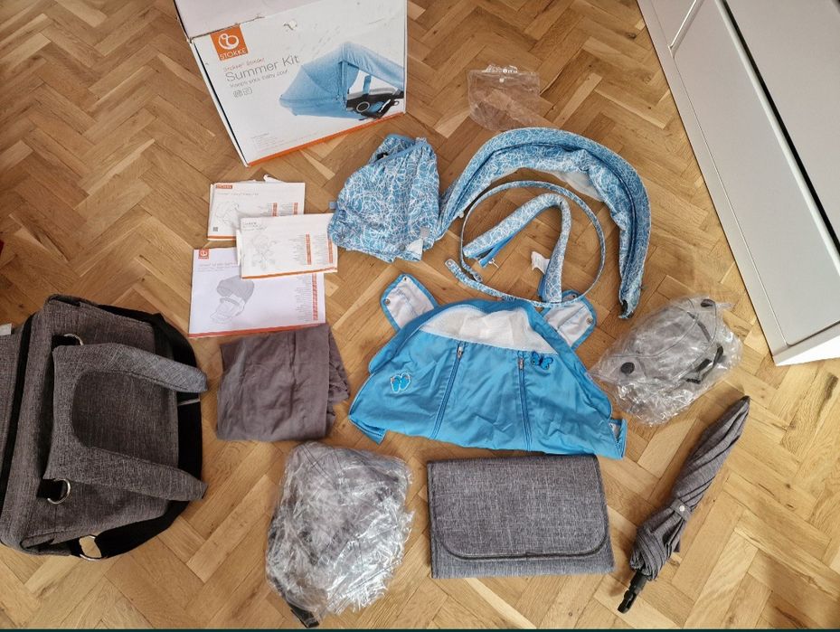 Stokke Xplory V 4 целият комплект 3 коша