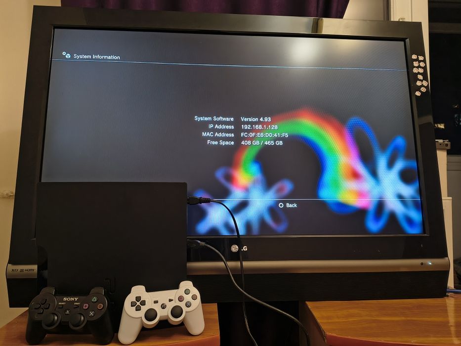 PS3 Modat GTA5 CSGO+20 jocuri 500gb Modat in stare buna curatat silentios