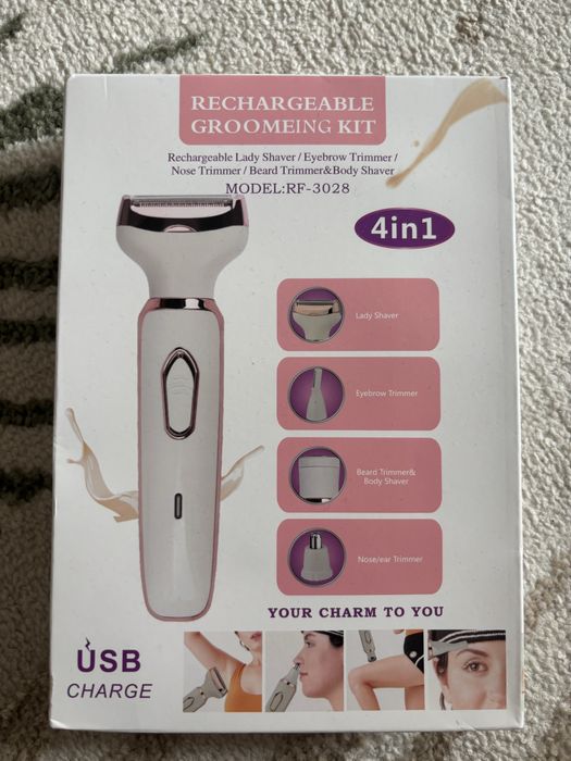 Aparat de tuns si epilat cu functii multiple