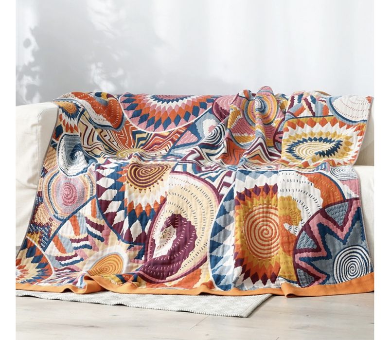 Плед муслин + наволочки