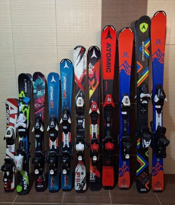 Schiuri -ski copii și adulți -clapari schi