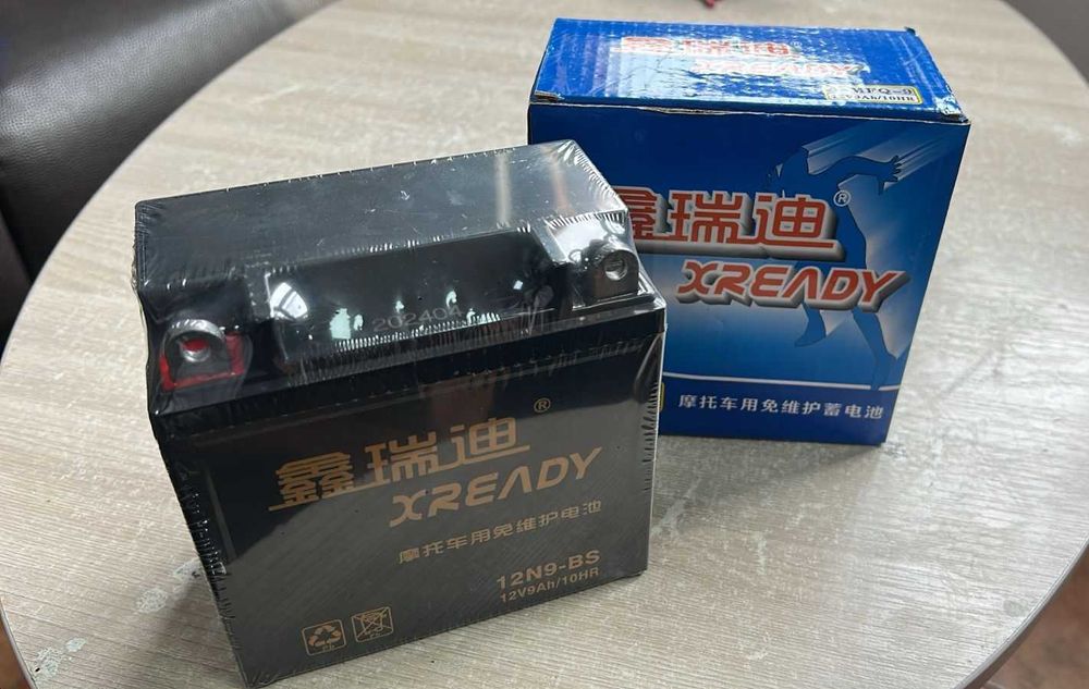 Аккумулятор мото 12/9  137/77/135