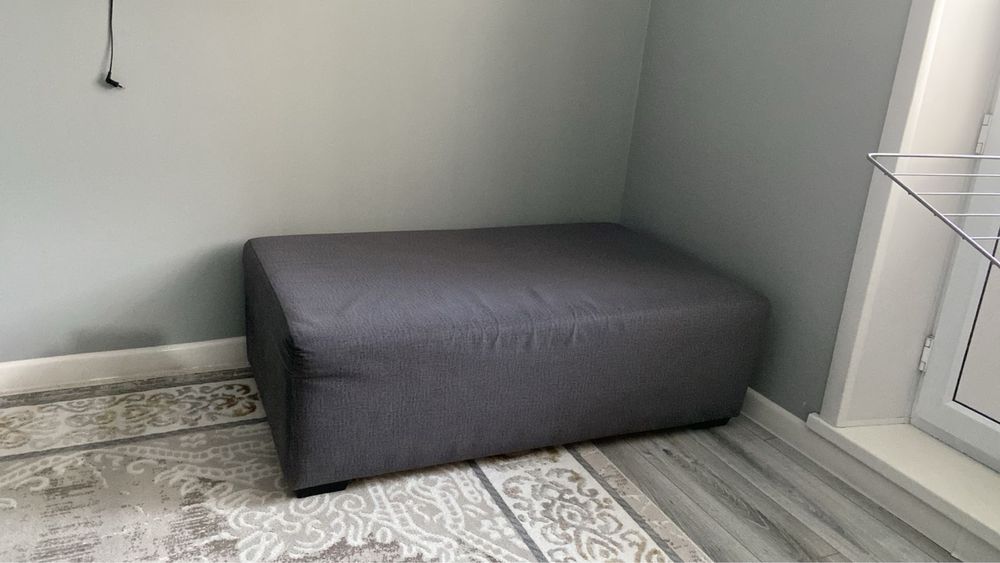 Диван с пуфом в отличном состоянии