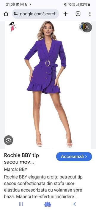 Rochie/tunica bby 36