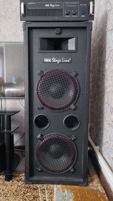 Усилитель мощности с колонками