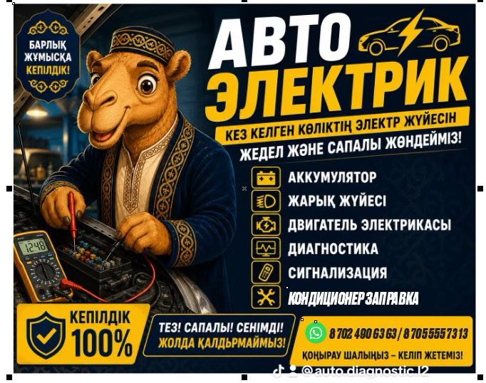 Автоэлектрик на въезд туркестан