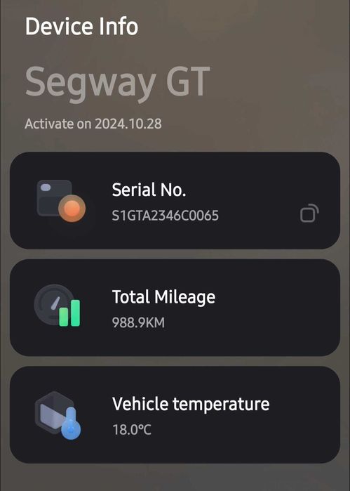 Trotineta SEGWAY GT2 PRO
