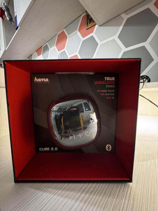 Boxă portabilă Hama Cube 2.0 nouă, nefolosită