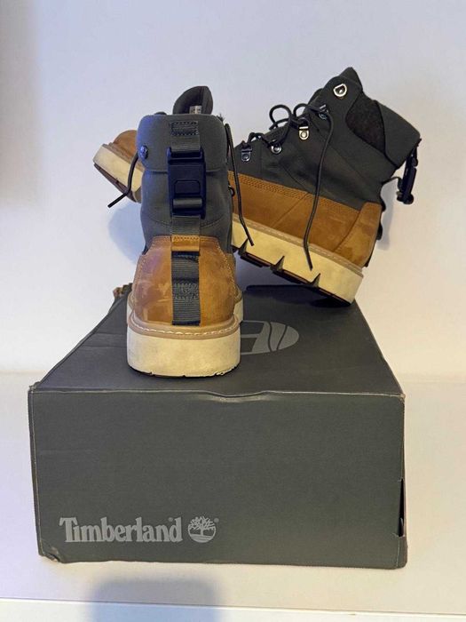 Timberland, Ghete Raywood Ek 6 IN, Ocru/Verde marimea 41.5 barbati