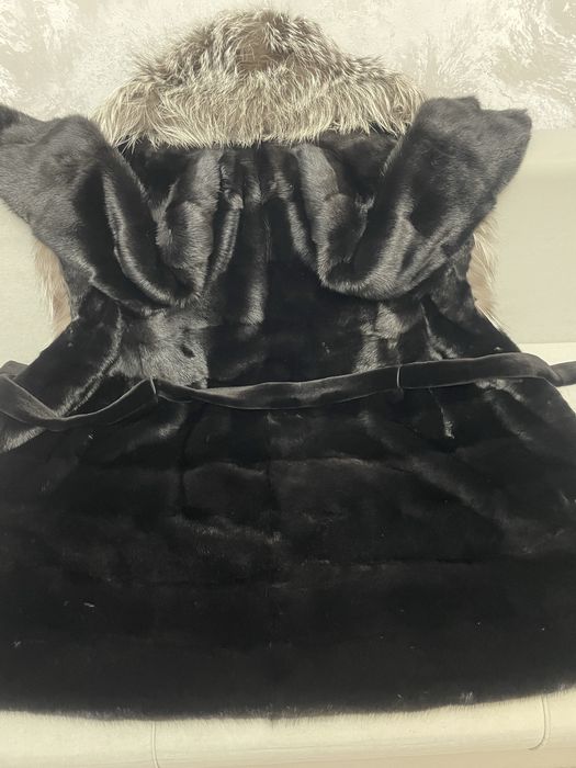Норковая шуба, чернобурка, 40-46