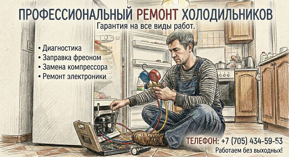 Ремонт холодильников