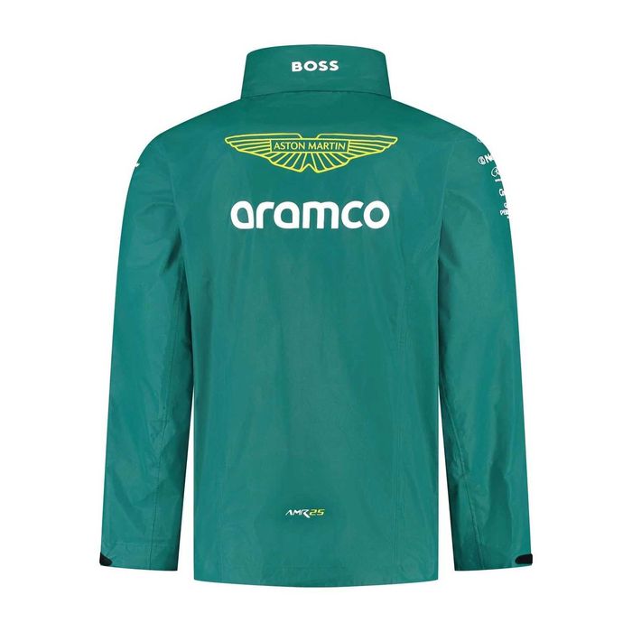 Aston Martin x Hugo Boss F1 Team Rain Jacket - Оригинално мъжко яке