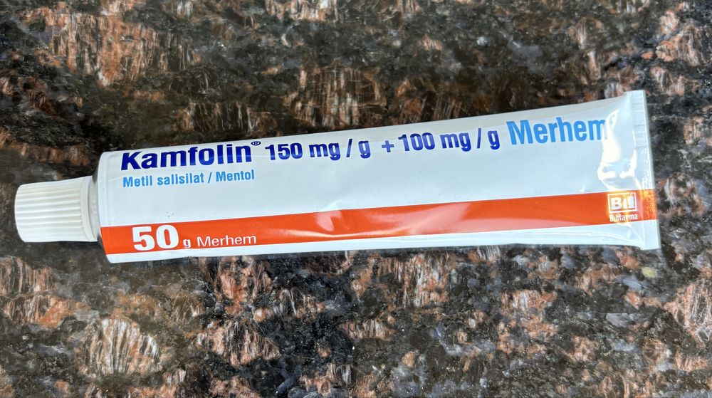 Kamfolin - crema cu efect antiinflamator!