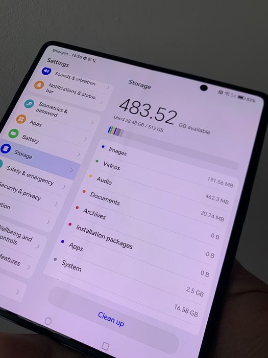 Honor magic v3 fold 512GB Nou schimb cu Iphone