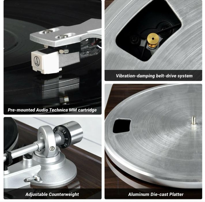 Грамофон RETROLIFE HQ-KZ006