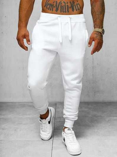 Pantaloni de trening albi L noi + bluza
