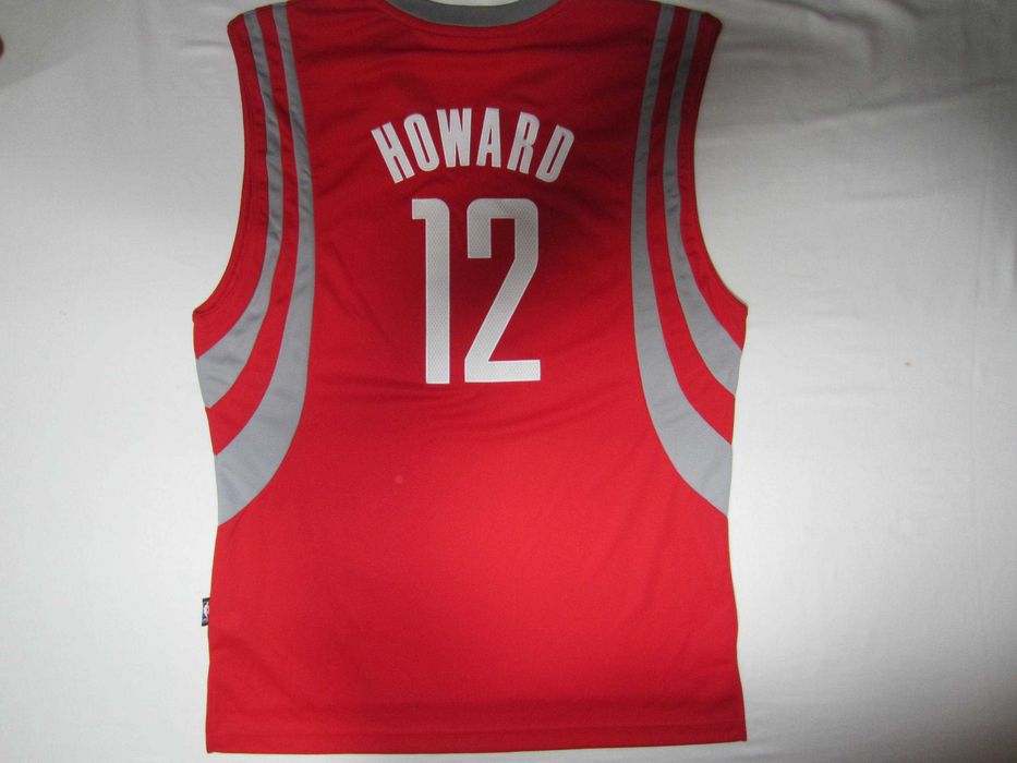 Maiou baschet Dwight Howard, NBA - Houston Rockets , masura L, Adidas, ca nou, fabricat in Guatemala