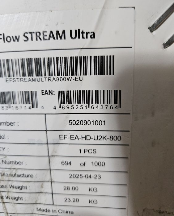 EcoFlow Stream Ultra Plug-In 1.92kwh