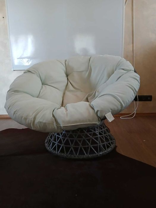 Fotoliu rotativ cu perna