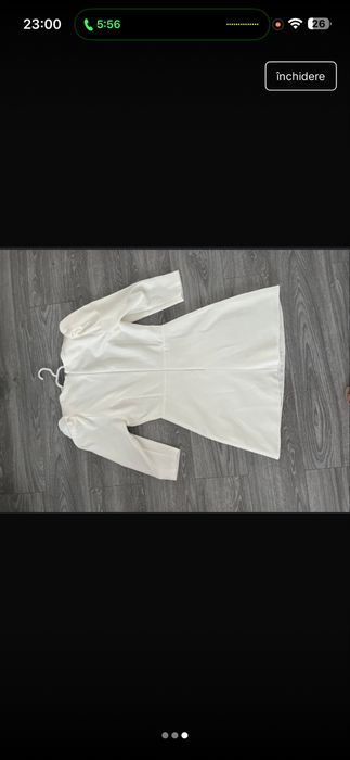 Rochie cuninie civila Poema marime 38