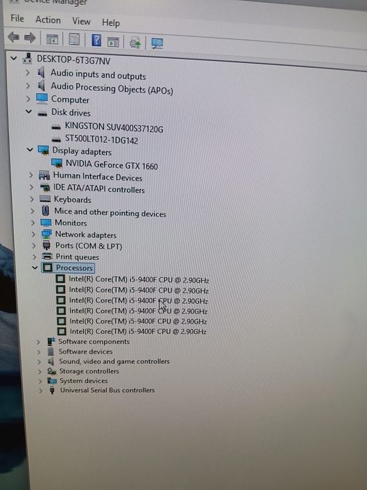 Pc gaming  i5-9400f / GTX 1660 6GB / 16GB RAM / SSD+HDD / Windows 11 Pro activat