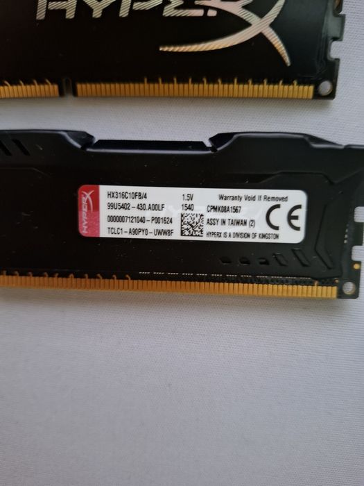 HyperX DD3 RAM памет 1600MHZ