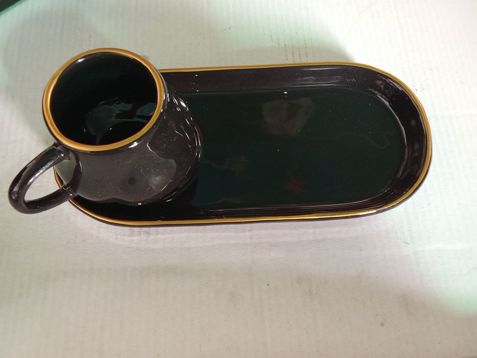 луксозна  чаша за кафе с чения