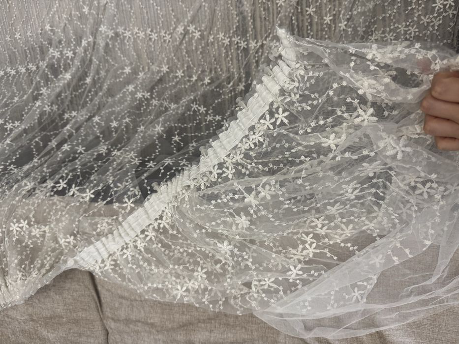 Красивая тюль на кухню