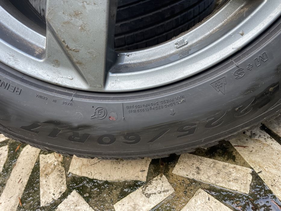 Jante Hyundai Tucson 17’ + Cauciucuri M+S  225/60 17 Dot 2024