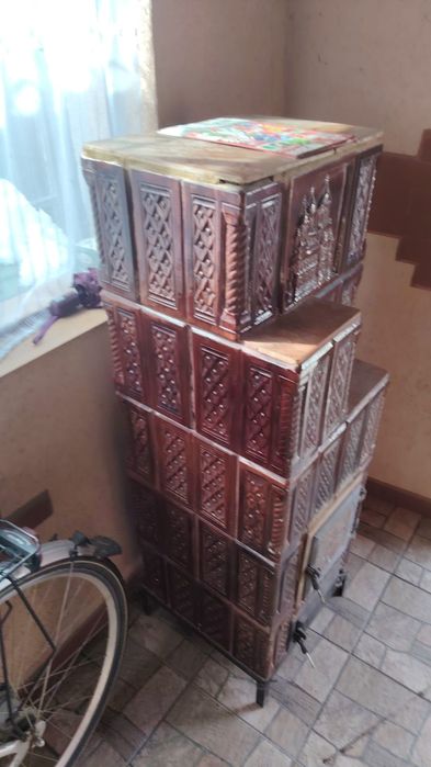 Sobă teracotă 5 rînduri