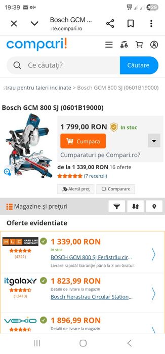 Circular Bosch GCM 80 SJ