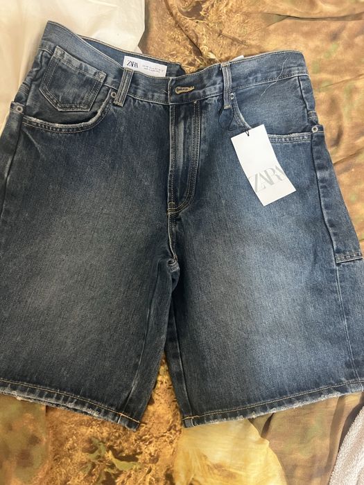 Zara  къси дънкови панталони