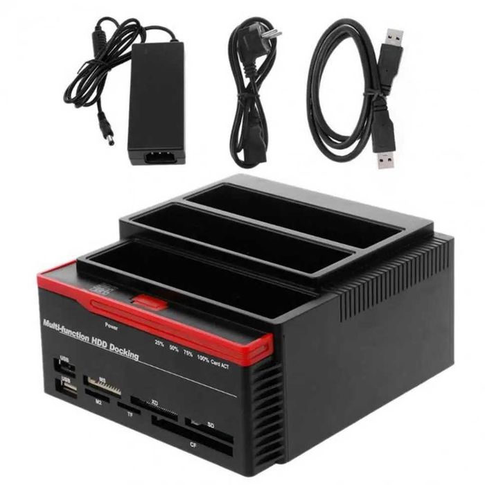 Док станция для жестких дисков 2,5/3,5 размеров, USB 3.0
