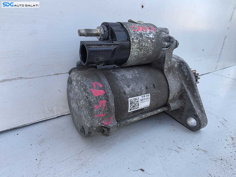 Electromotor 12 Dinti Cutie Automata Audi A3 8V 1.2 TSI CYVB 2013 - 2017 Cod 0AM911024A [C8517]