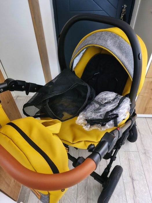 Cărucior Krausman Nexxo Galben 3 in 1