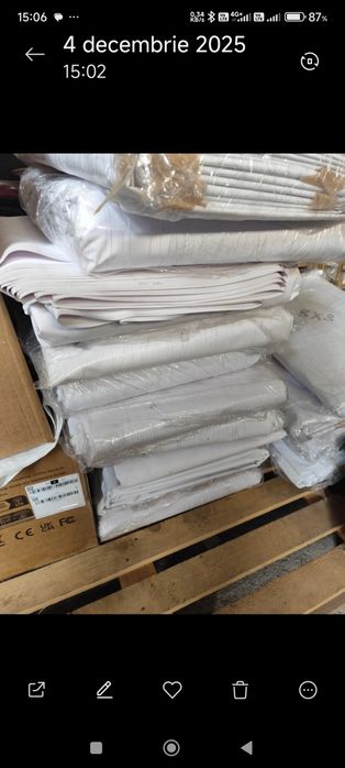 Prelată NOUĂ cauciucată groasă diferită dimensiuni