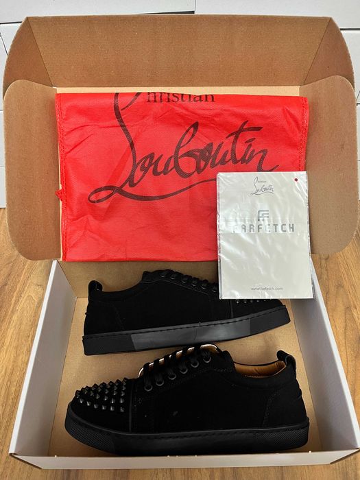 **OFERTĂ WOW** Adidasi~sneakers~pantofi Christian Louboutin Lou Spikes
