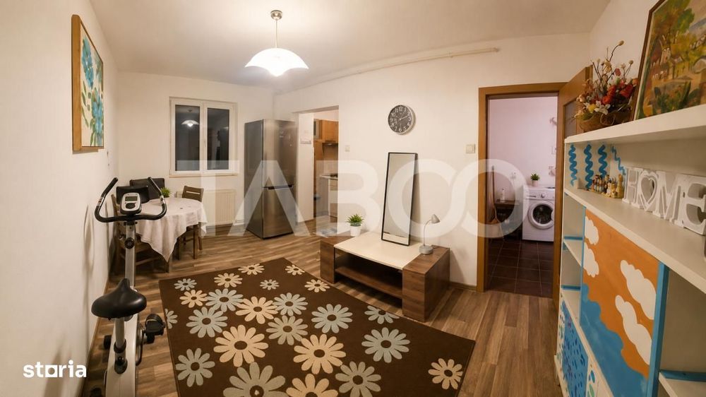 Apartament 3 camere de vanzare etaj intermediar Sibiu -chirias activ