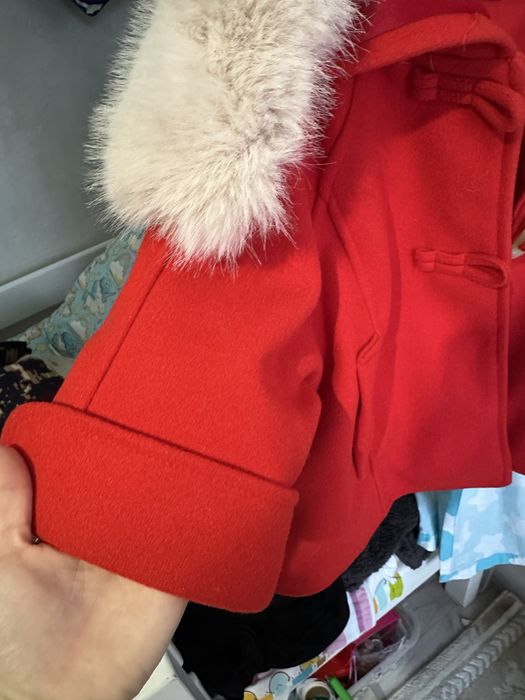 Утепленное пальто для девочки