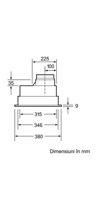 Hota Incorporabila Bosch DHL555BL