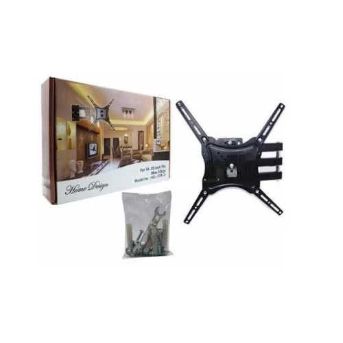Стойка за телевизор на стена с подвижно рамо, Поставка от 14" до 55"