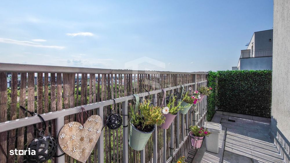 Apartament 2 camere Bragadiru Alunului, mobilat, balcon 15mp, parcare
