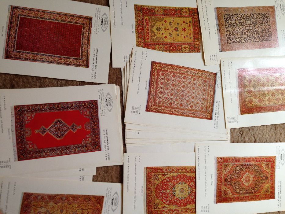 ICECOOP IMPORT-EXPORT - catalog covoare româneşti, anii "70.