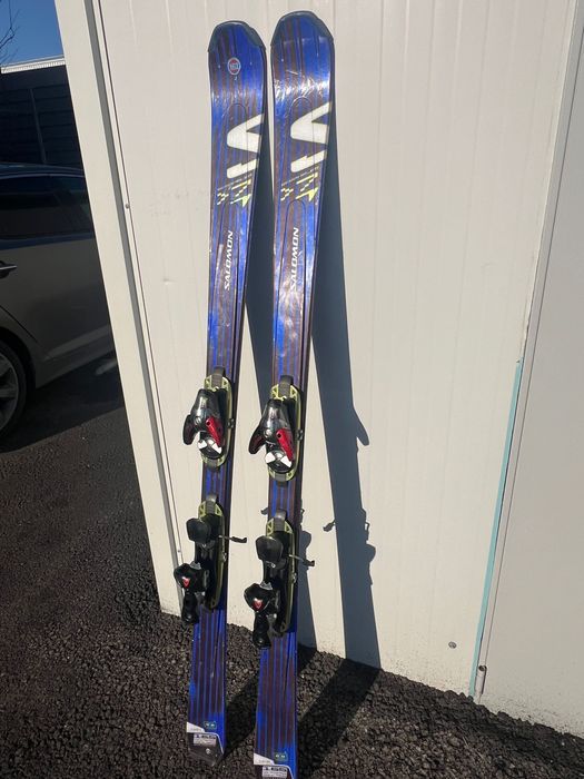 Schiuri Salomon Scrambler 5 + Legături Salomon – 165 cm