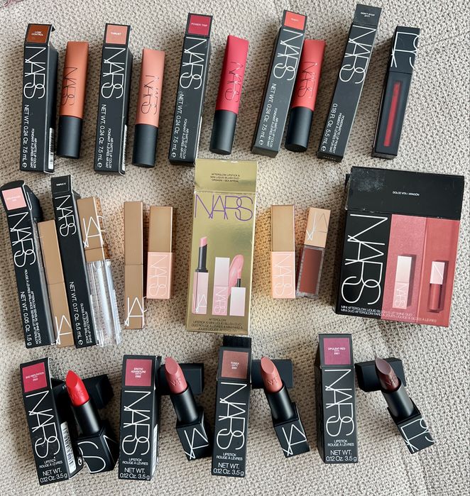 Премиум червила и гланцове Huda, Too Faced, NARS, MAC, Buxom, Kylie