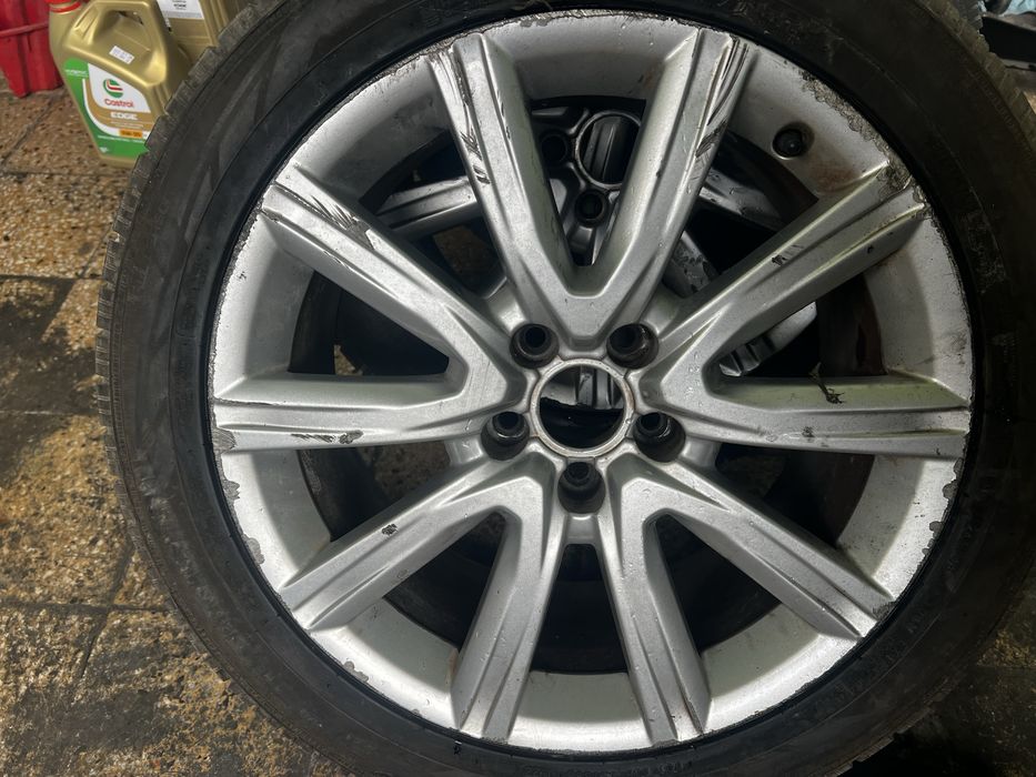 Оригинални джанти с гуми 18 цола 5х112 , AUDI , VW -