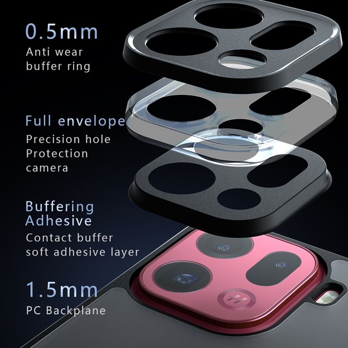 Oppo Find X9,X9 pro ударо-устойчив кейс с матов гръб