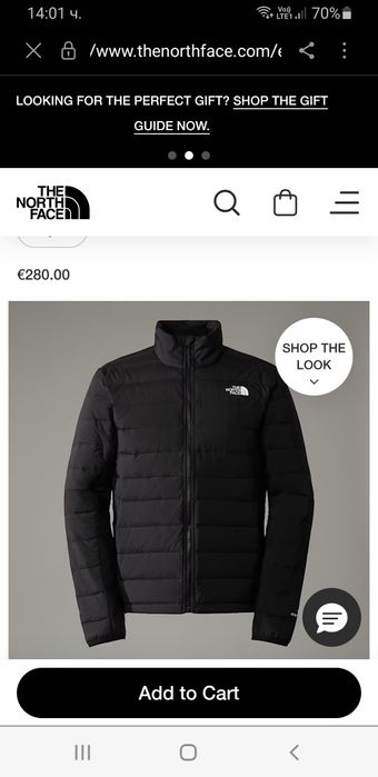 The North Face  550 Down Jacket  S НОВО! ОРИГИНАЛ! Мъжко пухено Яке!
